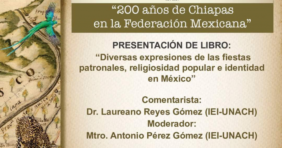 Presentación de libro Diversas expresiones de las fiestas patronales, religiosidad popular e identidad en México